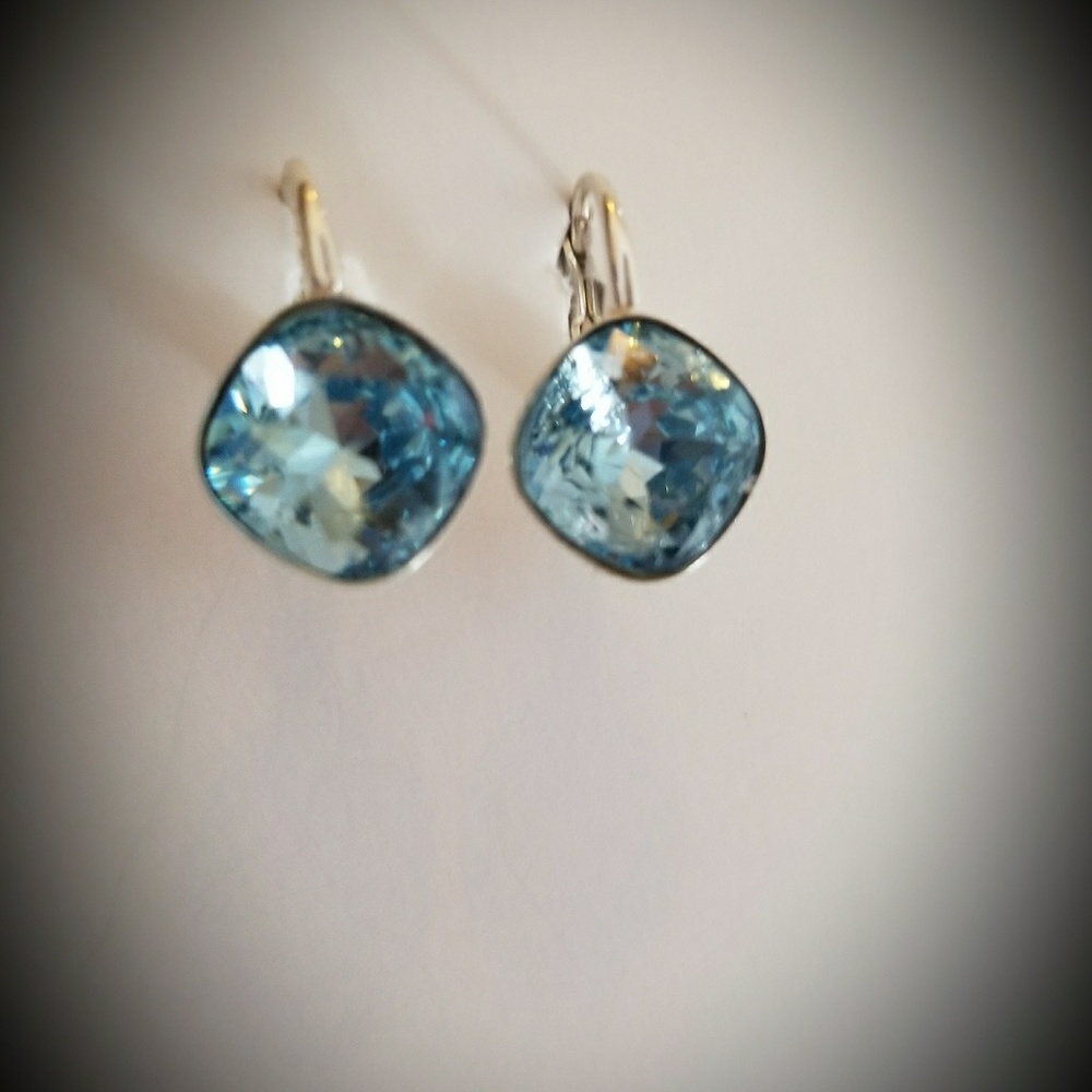 Sterling Silver Swarovski Crystal element earrings